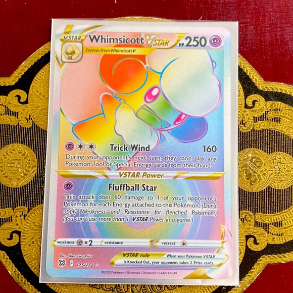 Whimsicott Vstar Pokémon - Picture 1 of 2